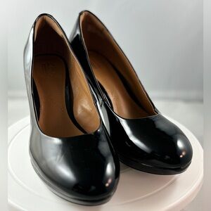 Clarks High Heel Platform Pumps